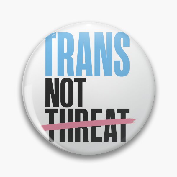 Item preview, Trans Not Threat designed and sold by VYRON STUDIO.