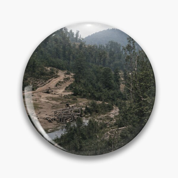 Item preview, Whiteside Valley Below the Bridge 1865 Historic Landscape Art designed and sold by ValerieMakesIt!.