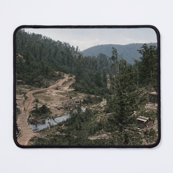 Item preview, Whiteside Valley Below the Bridge 1865 Historic Landscape Art designed and sold by ValerieMakesIt!.