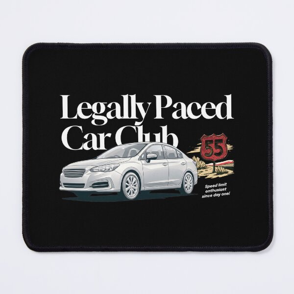 Item preview, Legally Paced Car Club designed and sold by Keep It DRY Studio.