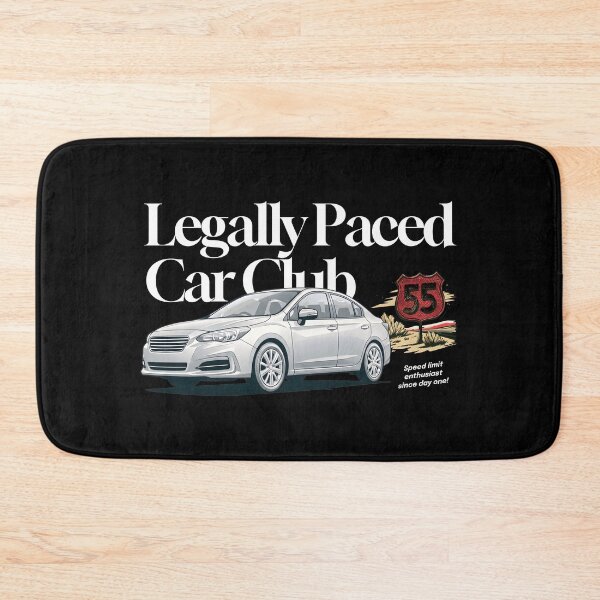 Item preview, Legally Paced Car Club designed and sold by Keep It DRY Studio.