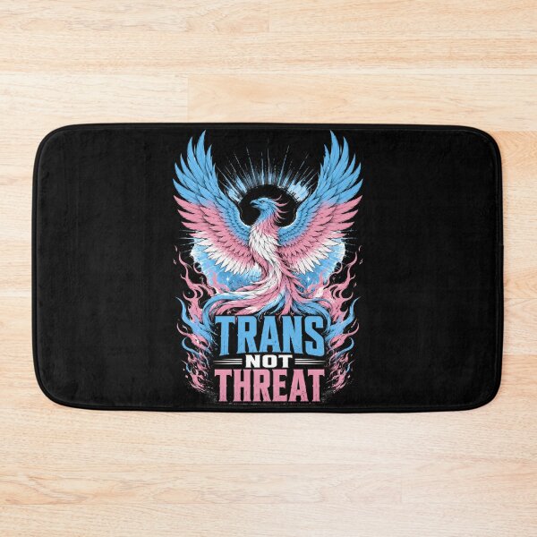 Item preview, Trans Not Threat designed and sold by VYRON STUDIO.