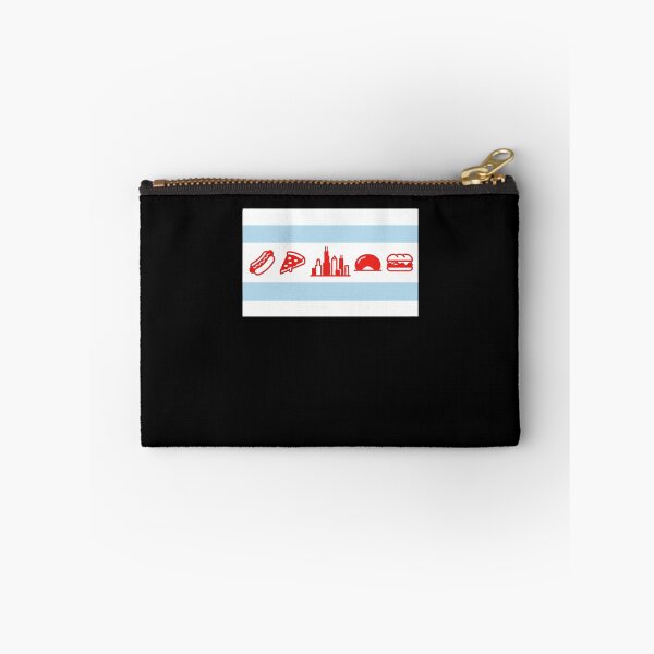 Item preview, Chicago Flag Food Icons Skyline Bean City designed and sold by snowry.