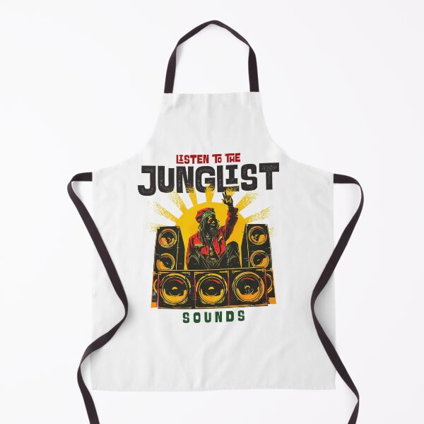 Item preview, JUNGLIST - Sound System Rasta (Black) designed and sold by Discothreadz.