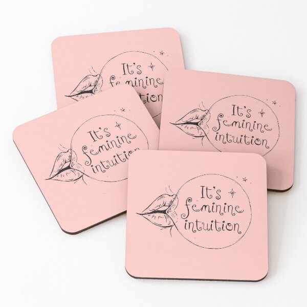 Item preview, its feminine intuition | drop dead designed and sold by hatgan.