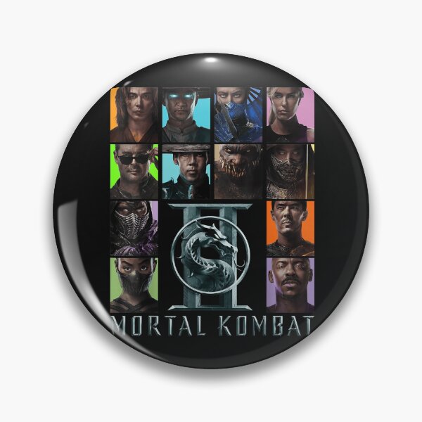 Item preview, Mortal Kombat 2 Character Grid Movie Fighter Roster Classic T-Shirt designed and sold by Animalfacts002.