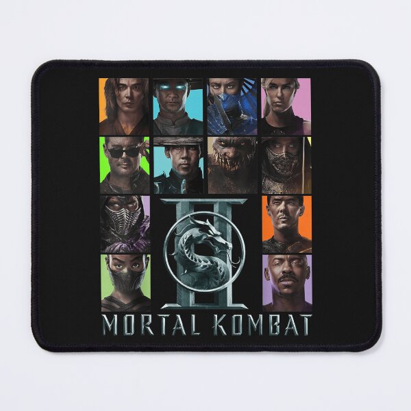 Item preview, Mortal Kombat 2 Character Grid Movie Fighter Roster Classic T-Shirt designed and sold by Animalfacts002.