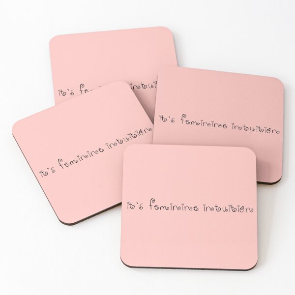 Item preview, it's feminine intuition | drop dead designed and sold by hatgan.