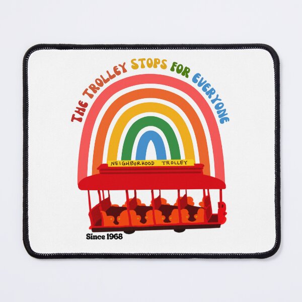 Item preview, The Trolley Stops For Everyone designed and sold by IllustrateAllie.