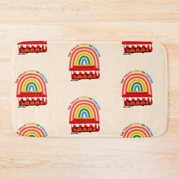 Item preview, The Trolley Stops For Everyone  designed and sold by IllustrateAllie.