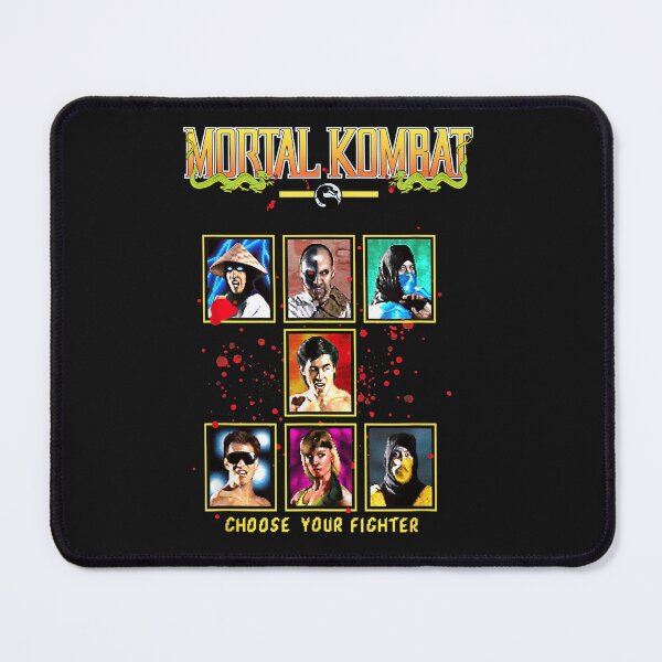 Item preview, Mortal Kombat Choose Your Fighter Retro Arcade Game Classic T-Shirt designed and sold by Animalfacts002.