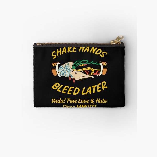 Item preview, Shake Hands Bleed Later Snake Tattoo designed and sold by Vudu! ⚡ Studio.