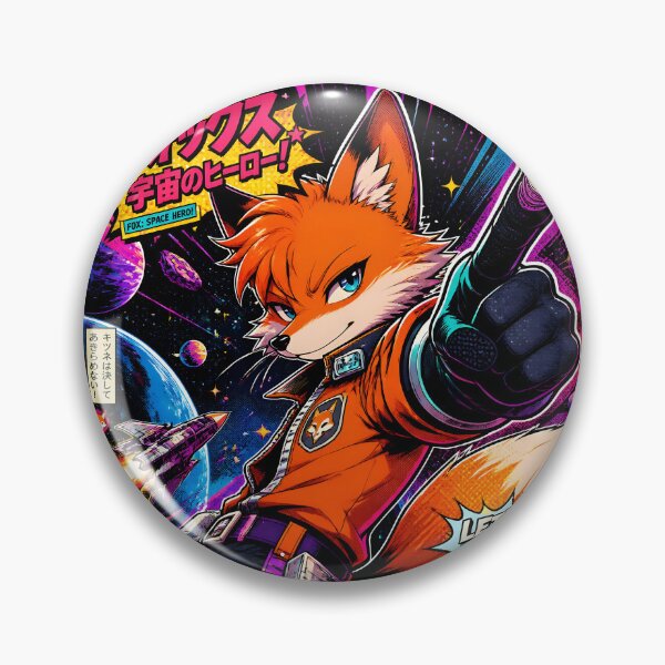 Item preview, Astronaut Fox in Space Adventure designed and sold by Shelley Loewnau-Jones Studio.