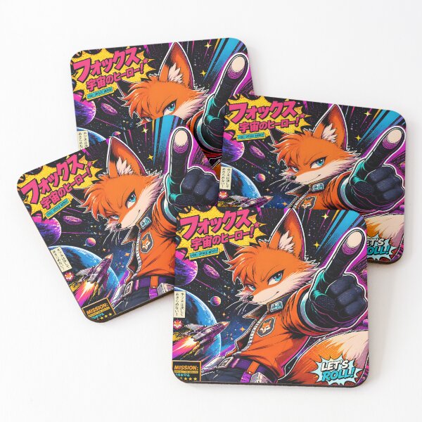 Item preview, Astronaut Fox in Space Adventure designed and sold by Shelley Loewnau-Jones Studio.