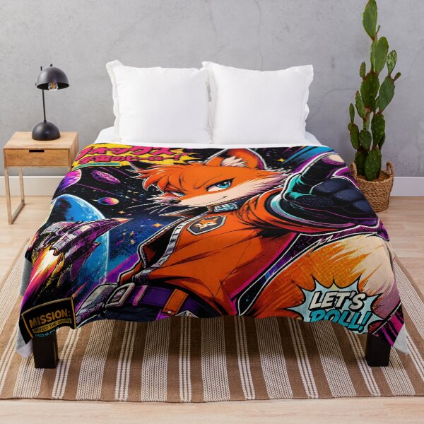 Item preview, Astronaut Fox in Space Adventure designed and sold by Shelley Loewnau-Jones Studio.