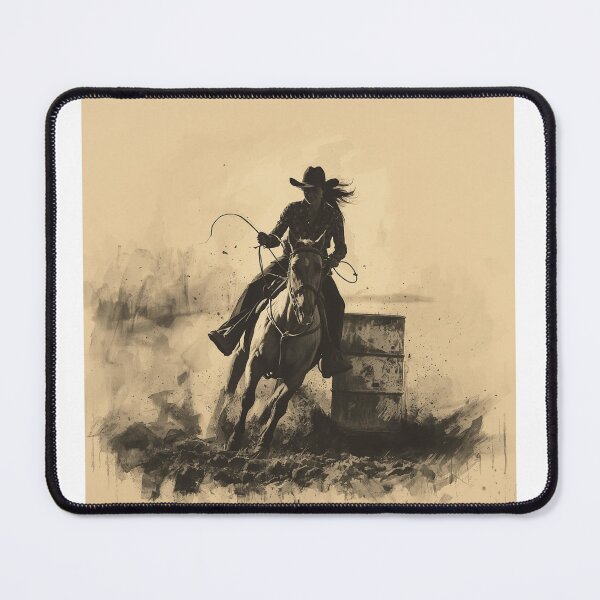 Item preview, Barrel racing girl designed and sold by designsbyabi1.