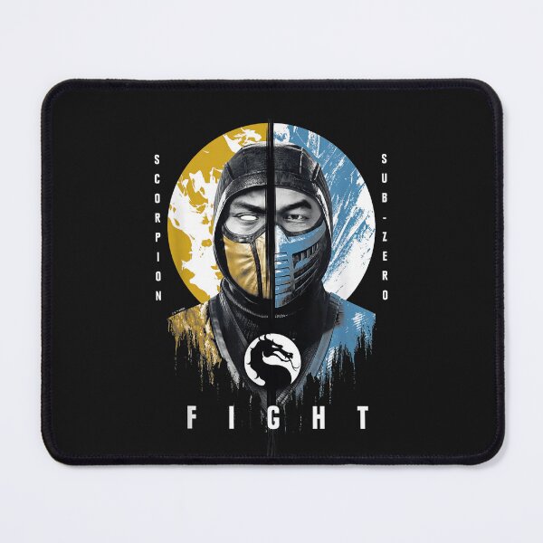 Item preview, Mortal Kombat Scorpion Vs Sub Zero Klassic Fight Portrait Classic T-Shirt designed and sold by Animalfacts002.