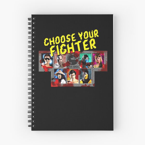 Item preview, Mortal Kombat Classic Choose Your Fighter Retro Video Game Classic T-Shirt designed and sold by Animalfacts002.