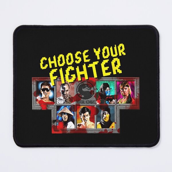 Item preview, Mortal Kombat Classic Choose Your Fighter Retro Video Game Classic T-Shirt designed and sold by Animalfacts002.