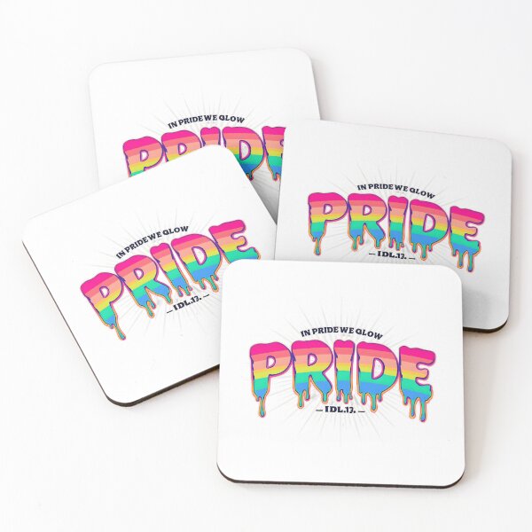 Item preview, Melting Pride Rainbow Text – Fun LGBTQ Graphic Tee Design designed and sold by Pride_Prints.