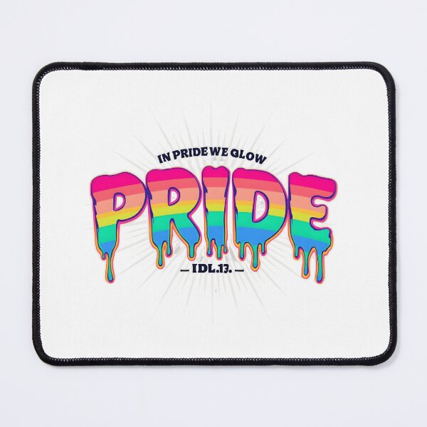 Item preview, Melting Pride Rainbow Text – Fun LGBTQ Graphic Tee Design designed and sold by Pride_Prints.