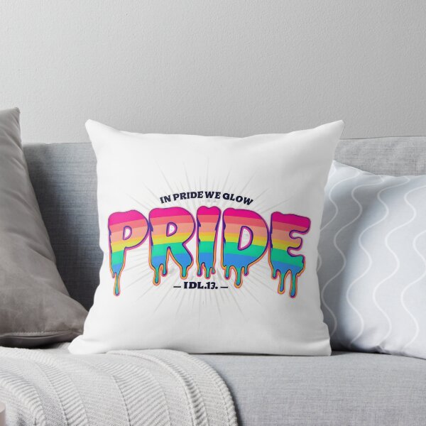 Item preview, Melting Pride Rainbow Text – Fun LGBTQ Graphic Tee Design designed and sold by Pride_Prints.