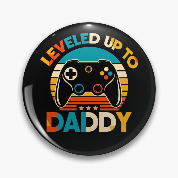 Item preview, Leveled Up To Daddy and Player 2 Matching Gamer designed and sold by Luxuriouss.