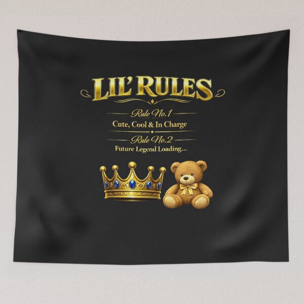 Item preview, Lil’ Rules Teddy Bear Future Legend Baby Toddler designed and sold by MyWellbeing26.