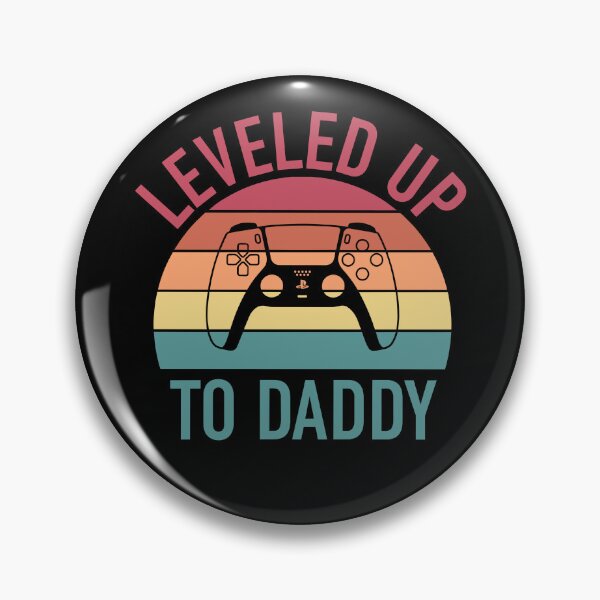 Item preview, Leveled Up To Daddy and Player 2 Matching Gamer designed and sold by Luxuriouss.