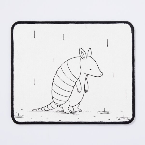 Item preview, it’ll pass too. — Minimalist Armadillo Rain designed and sold by CurlyAngle.
