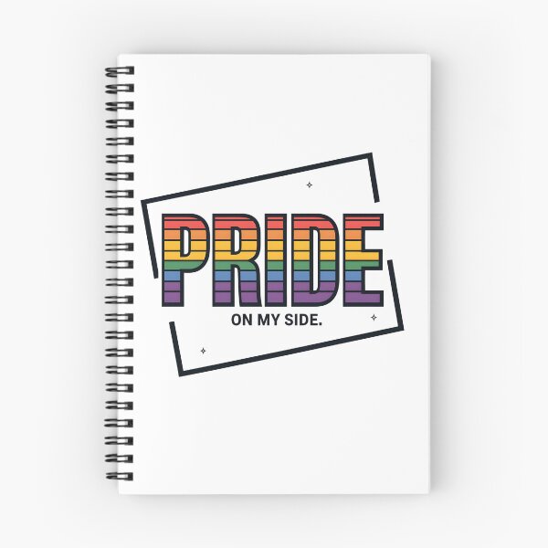Item preview, LGBTQ Pride On My Side – Rainbow Typography Support Graphic designed and sold by Pride_Prints.