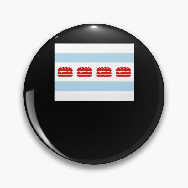 Item preview, Chicago Style Hot Dog Urban Foodie Emblem designed and sold by snowry.