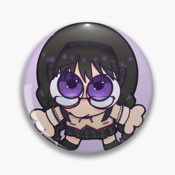 Item preview, Madoka Magica - Homura Akemi puppy eyes designed and sold by HikikomoriCorner.