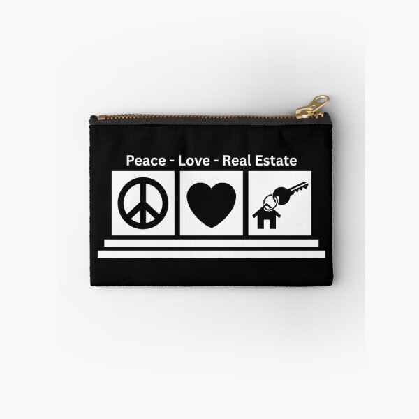 Item preview, Peace Love Real Estate designed and sold by Dondonmart.