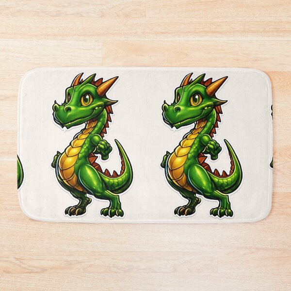 Item preview, Dragon Tales Sticker Set — Funny Dragon Friends designed and sold by Yasmine Mohammed.