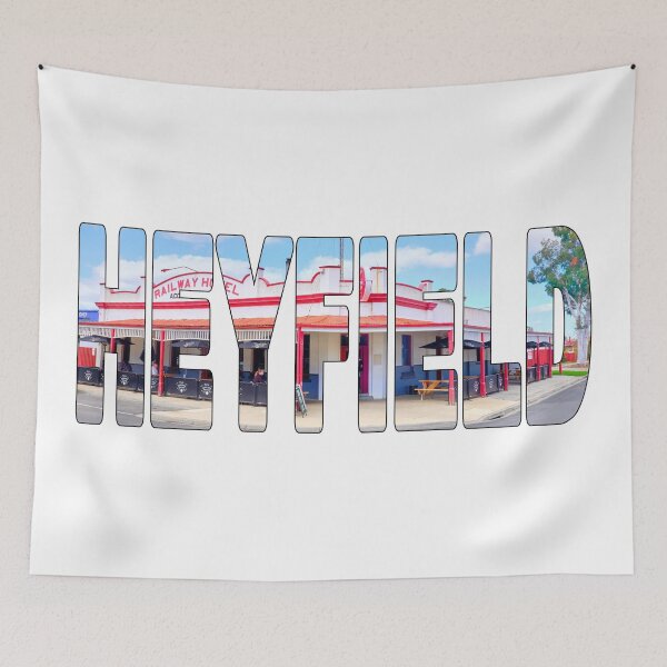 Item preview, HEYFIELD - Victoria Railway Hotel Pub Gippsland Region Lake Glenmaggie designed and sold by Adam Gormley.