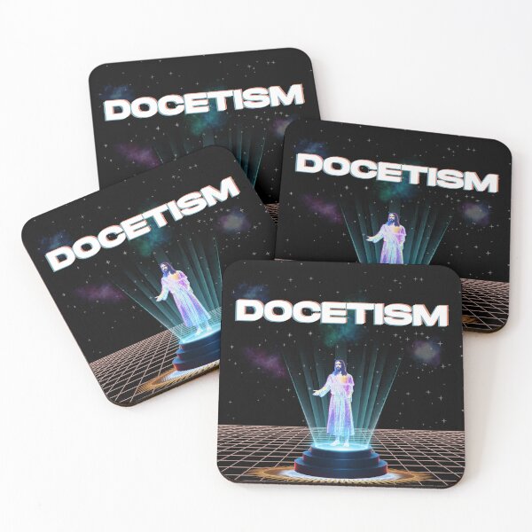Item preview, Docetism — Christian Heresy Hologram Jesus designed and sold by Alt Christian.