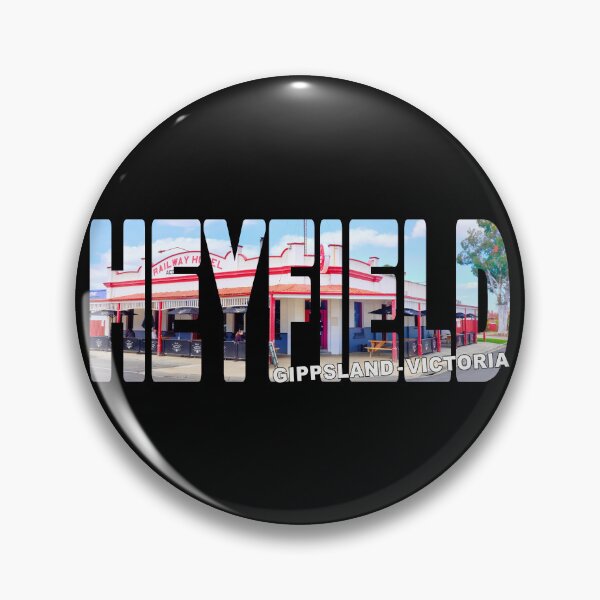 Item preview, HEYFIELD Gippsland Victoria - Historic Railway Hotel Pub Lake Glenmaggie designed and sold by Adam Gormley.