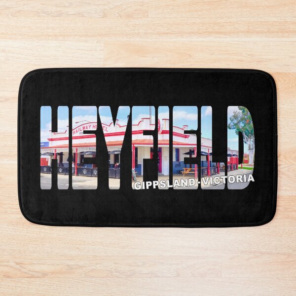 Item preview, HEYFIELD Gippsland Victoria - Historic Railway Hotel Pub Lake Glenmaggie designed and sold by Adam Gormley.