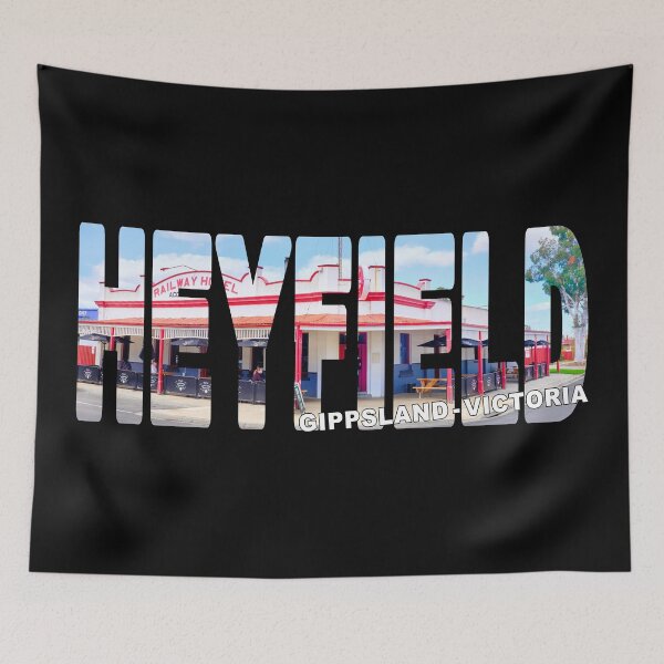 Item preview, HEYFIELD Gippsland Victoria - Historic Railway Hotel Pub Lake Glenmaggie designed and sold by Adam Gormley.