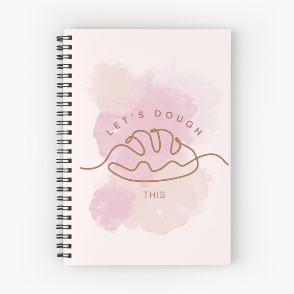 Item preview, Let's Dough This Journal and Notebook designed and sold by MorningDragon.