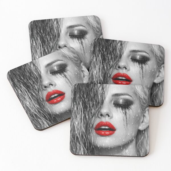 Item preview, A woman getting wet in the heavy rain designed and sold by HD3284.