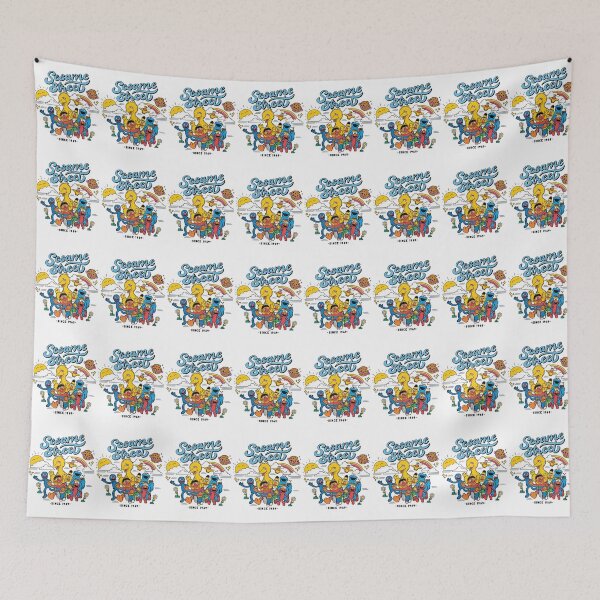 Item preview, Retro Sesame Street Friends Since 1969 designed and sold by Sunnay1989.