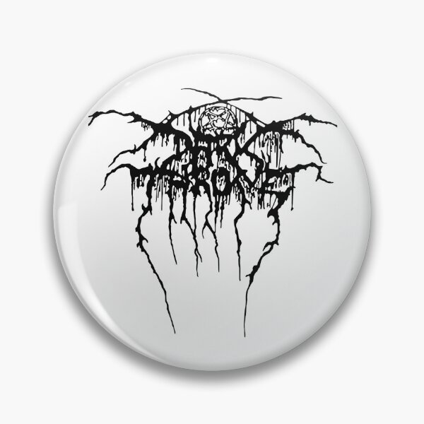 Item preview, Darkthrone Black Metal Band Logo Transparent PNG Black and White designed and sold by drisanaboparai.