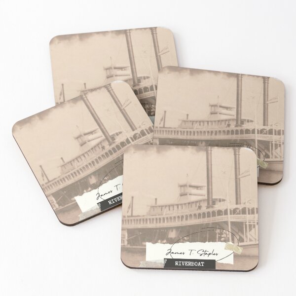 Item preview, James T. Staples Riverboat Rugged designed and sold by GhostlyWorld.