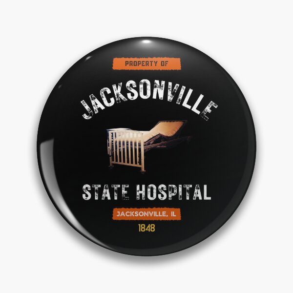Item preview, Property of Jacksonville State Hospital Souvenir-Style designed and sold by GhostlyWorld.
