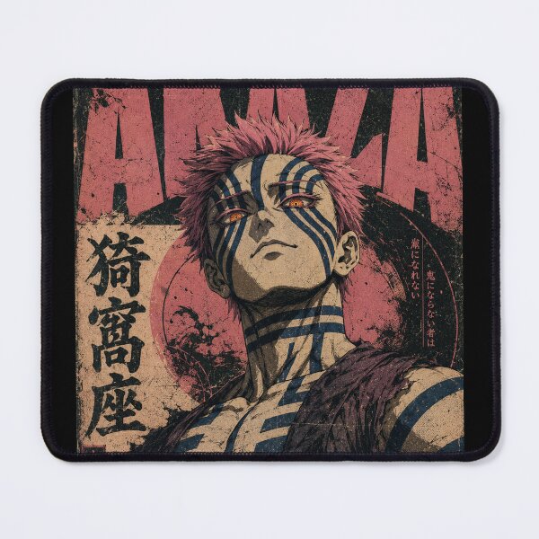 Item preview, Akaza Demon Slayer designed and sold by Mychicstuff.