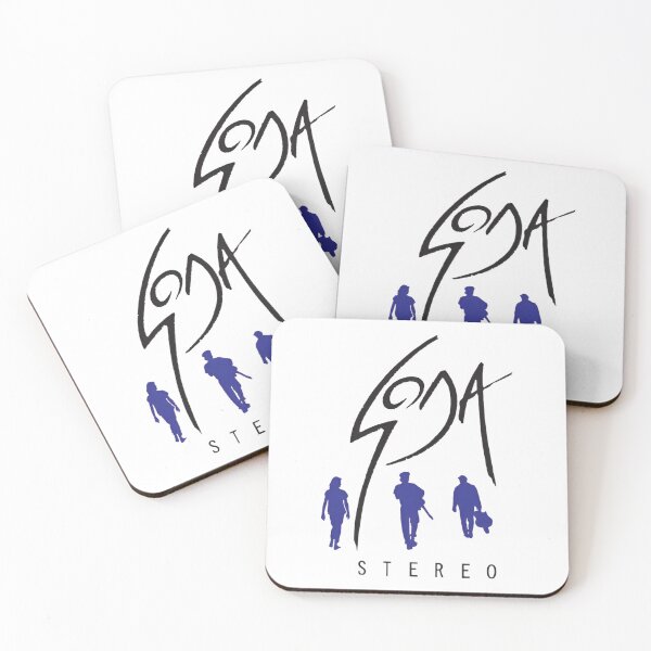Item preview, Soda Stereo Retro Rock Band Silhouette designed and sold by Sunnay1989.