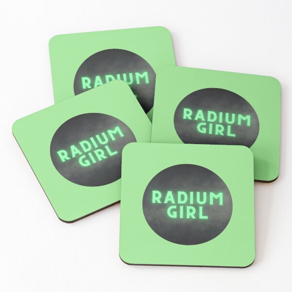 Item preview, Radium Girl Dark History Glowing Text designed and sold by GhostlyWorld.