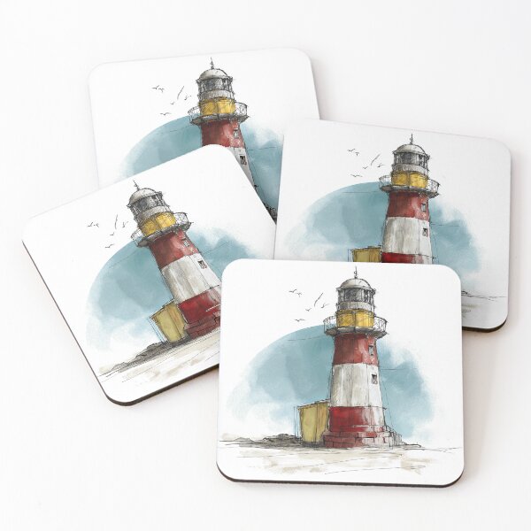 Item preview, Sketch Illustration of a Lighthouse designed and sold by Roxane Bay.